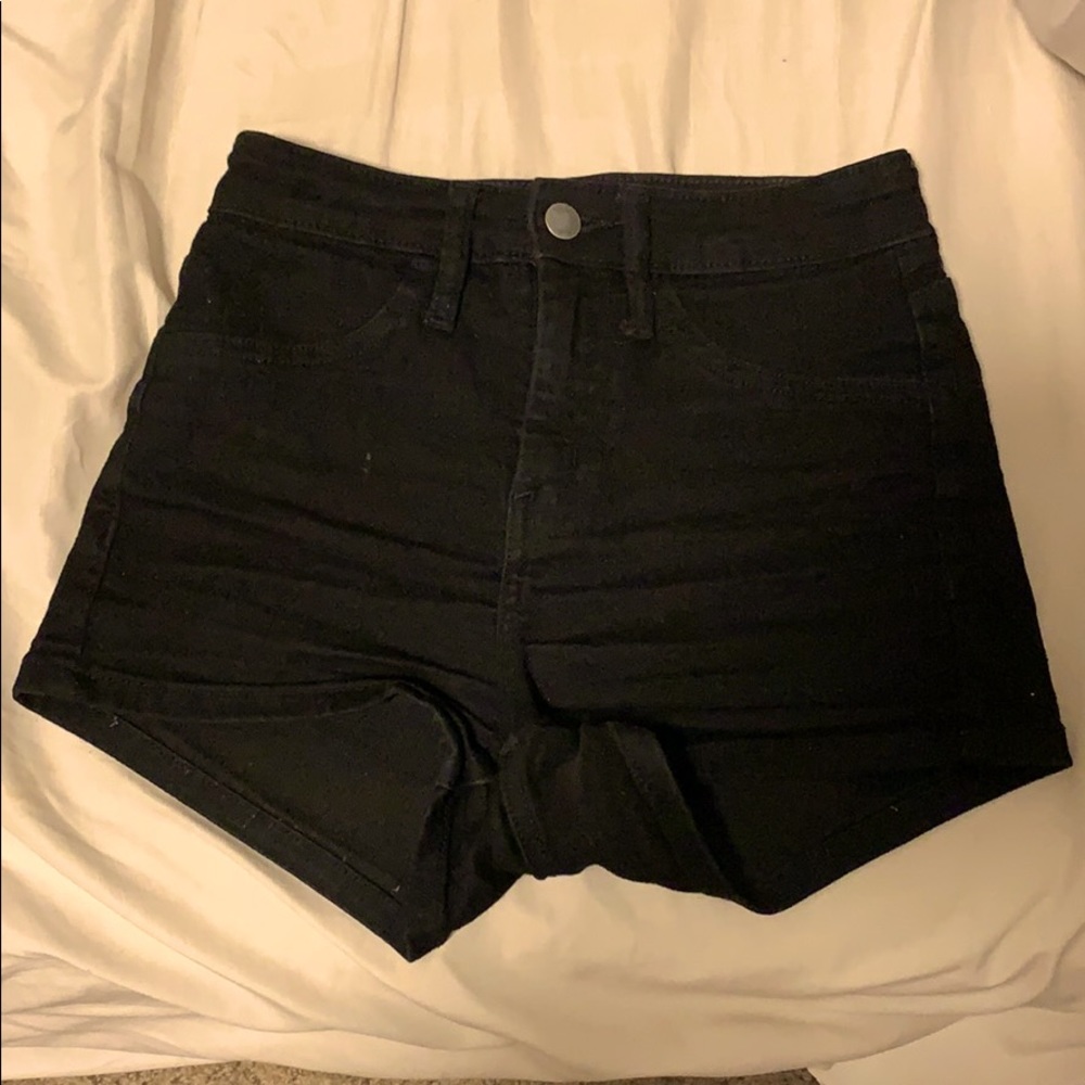Black high top Shorts